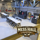 1 18 Scale Mess Hall Tables   Folding Tables 3 75  Diorama For Gi Joe Uss Flagg