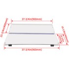 Folding Clear Golf Cart Windshield Windscreen For Club Car Precedent 2004-up