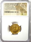 Theodosius Ii Av Solidus Gold Roman Coin 402-450 Ad - Certified Ngc Choice Fine