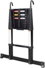 Lightweight Multi-purpose Collapsible Exten 12 5 Ft Aluminum Telescoping Ladder