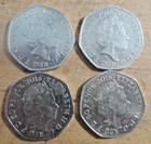 2016 4 X Beatrix Potter 50p Coins   Set Of 4 Free Post Uk