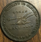 Prosperity To Canada Leslie   Sons Half Penny Token