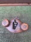 Vintage Wooden Granny s Tooth Router Plane  london  Woodworking Old Tool   470 