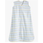 Halo Sleepsack Swaddle Micro Fleece Small 0-6m Nwt Blue Stripe Wearable Blanket