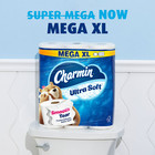 Charmin Ultra Soft Toilet Paper 12 Mega Xl Rolls  336 Sheets Per Roll Free Ship 