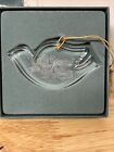 Vintage 1994 Lenox  our First Christmas  Glass Ornament