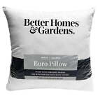  2 Pack  Better Homes And Gardens Euro Pillow Insert  26 x26  Hypoallergenic