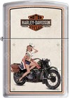 Zippo Hd Harley Davidson 1940 s Wwii Us Army And Marines Pinup Lighter Set New