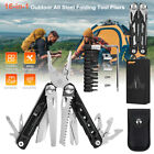 16-in-1 Multitool Plier Bottle Opener Knife Folding Pocket Tool Sheath Outdoors