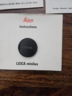 Vintage Leica Sl35 Paperwork Rollei Manual Etc  no Camera 