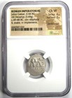 Julius Caesar Ar Denarius Silver Elephant Coin 49 Bc - Certified Ngc Choice Vf