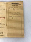 Rumford Baking Powder Vintage Stock Book