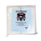 Bulk Lot Of 100 White Shop Towels 12  X 14  Cleaning Rags Homes Cars Reusable