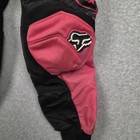 Fox 180 Pants Youth 28 Black Pink Motocross Dirt Bike Mx Riding Gear Offroad