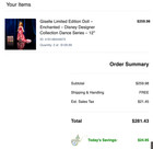 Disney Designer Collection 2025 Giselle Enchanted Limited Edition Doll   In Hand