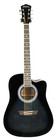 Washburn Wa90ce Acoustic Electric Dreadnought  Guitar -trans Black Burst  r5699