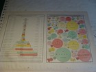 Vintage Original 1898 Rand Mcnally Map  Gold Silver And Debt Aprox 28 X 21  