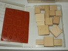 Stampin up postage Collection Wood Set-unmounted-unused New-frames modelt bicyle