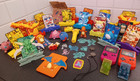 Huge Lot Of Vintage 1999 2000 Pok  mon Figures Toys Power Cards Game Boy Pez Glow