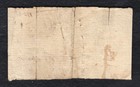 December 1771 5s Five Shillings North Carolina Colonial Currency Note