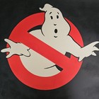 Vtg 1984 Ghostbusters No Ghost No Text Movie Teaser Poster  41x28 Rare Original