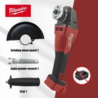 Milwaukee Angle Grinder 125mm Brushless Polishing Cutting Machine No-lock Paddle
