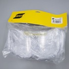 Package Of  5 - Esab 0700000802 Clear Front Cover Lens For Sentinel A50 Helmet