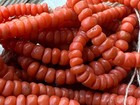Natural Salmon Coral Beads  Antique Handmade Coral Necklace 