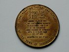 Shaunavon Sk Canada 1963 Trade Dollar Token With Some Uneven Toning   Brass Type