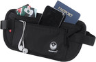 Travel Money Belt - Slim Passport Holder Secure Hidden Travel Pouch With Rfid Bl