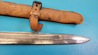 Us Military Model 1892 Krag Jorgensen Rifle Bayonet   Scabbard C  1902 Tr658