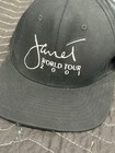 Vintage Nwt - 2001 Janet Jackson World Tour Embroidered Flex Fit Hat Cap L xl