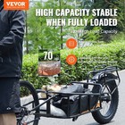 Bicycle Cargo Trailer  70lb  20  Wheel  Powder-coated Steel  Fits Most Bikes