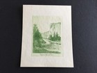 Us Stamps Vintage Harry Peckmore 1934 Natl  Parks Engraved On Cards Complete Set