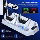 For Ps5 Pro slim Edition disc Dual Controller Charger Station Stand Cooling Fan