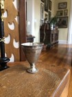Antique  Ottoman Sultan Lovely Solid  Silver Amazing Tughra Cup 46grams