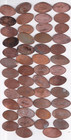 Elongated Souvenir Penny  50 Assorted mixed Souvenir Pennies L1