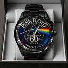 Pink Floyd 60th Anniversary Black Stainless Steel Watch