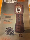 Miniature Old Style Grandfather Clock Kit Working Clock Movement Arrow  690 Open