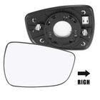 Right Passenger Side Heated Mirror Glass W  Backing For Hyundai Elantra Accent 1