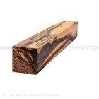 Black And White Ebony Pool Cue Stick Turning Wood Blank Lumber 1-1 2 x1-1 2 x18 