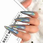 Nail Powder Ultra Fine Rainbow Holographics Chrome Glitter Mirror Powder Dust