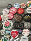 70  Lot Vintage Advertising Movies La Hollywood Pins Buttons Pin Back