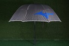 Mizuno Golf Tour Twin 2025 Umbrella Double Canopy  Large  Gray   Blue   Nice  