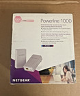 Netgear Powerline 1000 Mbps Pl1010 Ethernet Adapter Kit 2-pack New Open Box  3