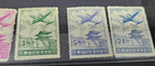 1954 South Korea Airmail X 5 -  25  35  38  58  71 Mnh