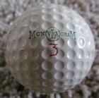 Vintage  Dimple Golf Ball-the Monogram J  De La Chapelle
