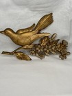 Lot Of 2 Vintage Mid Century Syroco  7037   4118 Gold