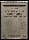2019 Topps Star Wars Journey To Rise Skywalker Illustrated Character Kylo Ren