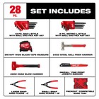 Milwaukee 48-22-0161 Hex Key hammer Tool Set W  Packout Storage Drawers - 28pc